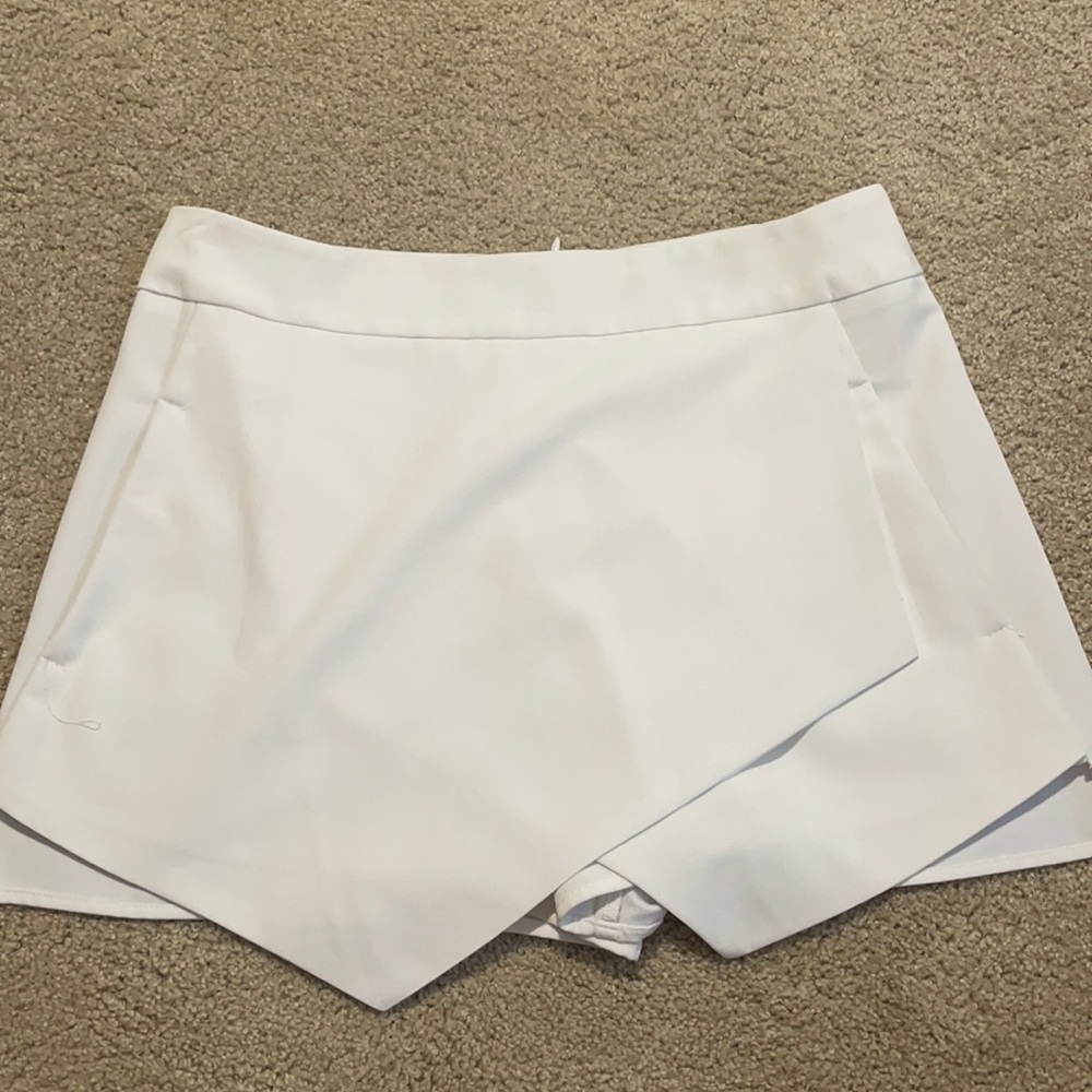 AQUA White skort